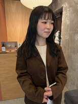 アイヘアー(Ay hair) ケアしながらのオリーブカラー