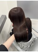 ショコララベンダー/10代20代韓国ヘアレイヤーカット