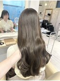 ブリーチなし☆オリーブベージュ♪