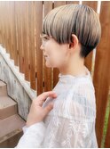 刈り上げマッシュショート