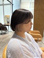 ジャストビューティ ルフレ 金沢八景店(Just Beauty Rufure)&nbsp;インナーカラー/ホワイトベージュ/ボブ/金沢八景