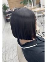 アンドティグルトウキョウ 池袋(&.TIGRE TOKYO)&nbsp;縮毛矯正ボブ/前下がりボブ