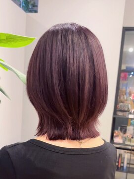 ジアン バイ ミルボン NU茶屋町+(GIEN by milbon) ウルフ/おしゃれ女子ウルフヘア/大人ボブ/レイヤーカット