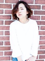リコ ヘアアンドリラクゼーション(LICO HAIR&RELAXATION) かきあげバング　大人ボブ