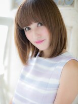 モッズ ヘア 福岡姪浜店(mod's hair) *mod's姪浜*…きらりとツヤめくストレートミディc