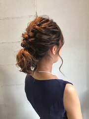 【Marie style】パーティーヘアセット