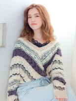 クレール 塚口店(CREER)&nbsp;ナチュラル ラフ かき上げ前髪 ゆるふわウエーブ