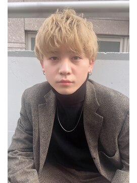 モリオフロムロンドン 松戸店(Morio from London) 【 松戸 駅近】ハイトーン無造作マッシュショート