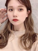 セシルカットフリンジウェーブ×大人かわいい前髪ココアブラウン