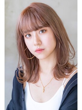 エース (ACE) ACE  小顔バング×大人可愛いワンカールヘア