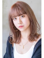エース (ACE) ACE 小顔バング×大人可愛いワンカールヘア