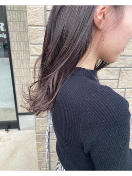 フィオーレ ヘアデザイン(FIORE hair design) 冬カラー/ラベージュ/グレーバイオレット