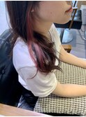 今日もピンクそしてこれからもピンクのイヤリングカラー