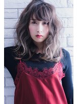 ミエル ヘア 新宿(miel hair)&nbsp;〈mielhair新宿〉大人可愛いウェーブセミディ