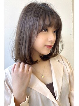 ハニーシブヤ(HONEY shibuya) 【HONEY渋谷】大人かわいいワンカールミディ（徳永　りえこ）