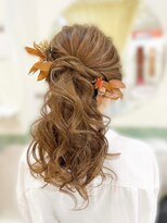 ブリエ(briller)&nbsp;ERIstyle☆キレイ目　上品ポニーテール