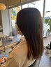 カット+髪質改善ヘアチューニングストレート　￥13200→￥11550