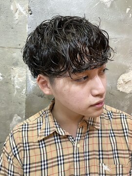 アカ(ACA) メンズマッシュパーマメンズパーマニュアンスパーマ札幌大通