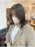 ブリーチ履歴を活かしたマロンブラウン♪