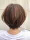 リミ(LIMI)の写真/美シルエットの【大人ショート×髪質改善カラー】で、いつまでも綺麗に―。魅力的な似合わせカットが人気＊