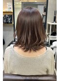 チョコレートベージュレイヤーカット n6.3