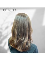 フェリシータ ミューズ(FELICITA musse)&nbsp;【FELICITA】ゆるふわ×ハイライトアッシュブラウン