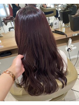 アース 高円寺店(HAIR & MAKE EARTH) ほんのりピンクブラウン【yuika_o0】