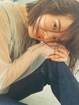 エハプラスマウナ(Eha+MAUNA)&nbsp;【透明感カラー】プツッとボブ[30代40代50代女性]