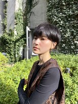 ハルキ ミナト ジャパン オオサカ(HARUKI MINATO japan OSAKA)&nbsp;40代50代小顔似合わせカットくびレイヤーエモージュ大人可愛い