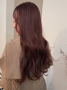 ヒリン(hirin) ◎ロング×チェリーブラウン◎