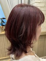 ザザ シンジュク(ZA/ZA shinjuku)&nbsp;ピンクベージュ、ミディアムレイヤー