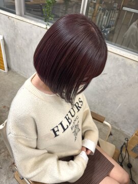 ウィークエンド(WEEKEND) ブリーチなしダブルカラー+カット+トリートメント【￥13800】