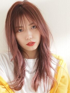 トゥルートラストトロワー 須玉店(True Trust trois) 大人可愛いレイヤースタイル×パールピンクアッシュ