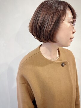 ラトリエコンタン(L´atelier Content) 【shima】2025冬◯まるみふんわりボブ