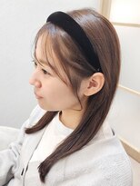 エクラート イーリス 高田馬場店(ECLART IriS)&nbsp;後れ毛が可愛い☆ショコラカラーミディ