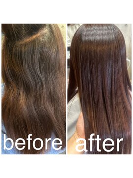 アート ミュゼ(a-to.musee) before/after　美髪矯正