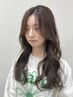 【平日限定】カット＋うる艶カラー￥8000(ブリーチ不可/白髪染め可/泉中央)