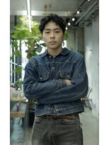 ふんわりパーマスパイキー