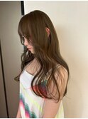 イメチェン/ホワイトブロンド/外ハネボブ/美髪/梅田