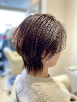 ヴィフ ヘアアンドデザイン(Vif hair&design) 大人ウルフ×柔らかベージュブラウン