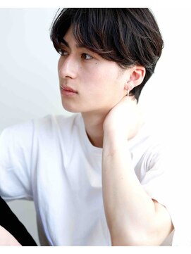 ロッソ ヘアアンドスパ 北千住店(Rosso Hair&SPA) 爽やかセンターパートスタイル【北千住】