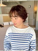 ニュアンスショートパーマ