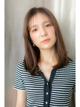 カバーヘア ブリス 上尾西口店(COVER HAIR bliss) □シルキーベージュ美髪エアーストレート405上尾20代30代40代