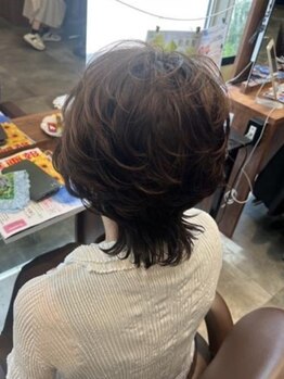 プレスト 川口店(Presto)の写真/パーマで髪質改善も叶う◎ダメージレスで柔らかい質感のパーマが大人気！カラー＋パーマの同時施術2時間半