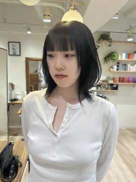 ゼスト 中野店(ZEST) 【ZEST中野/KOTOMI】レイヤーボブ/U24/韓国ヘア