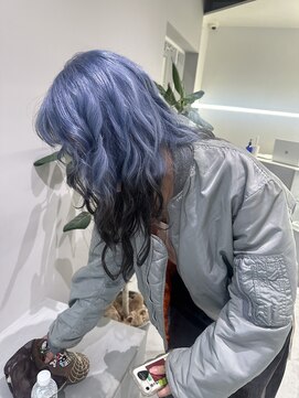 キオク(KIOX) ワンカラー/ブリーチカラー/髪質改善/ハイトーンカラー