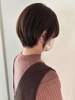 パル バイ ラベスト(Pal by lovest)&nbsp;ばっさりイメチェン♪オリーブベージュ×丸みショートボブ＊