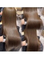 ジル(JILL)&nbsp;ブリーチなしWカラー×柔らかい質感ヘーゼルベージュ