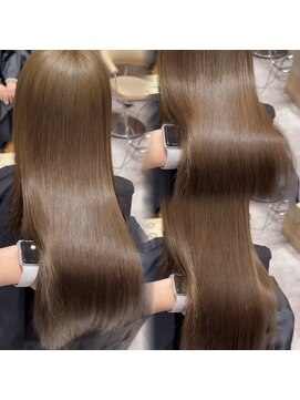 ジル(JILL) ブリーチなしWカラー×柔らかい質感ヘーゼルベージュ