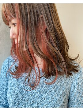 アンティエバイプレッティ(Amitie by pretty) インナーカラーで作る透明感ベージュと次世代水素ケア